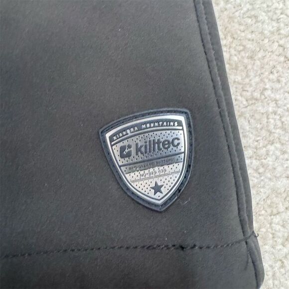 GUC Killtec Women's Black Ski Pants Size 16 Fleece Lined Snow Trousers - Picture 5 of 11